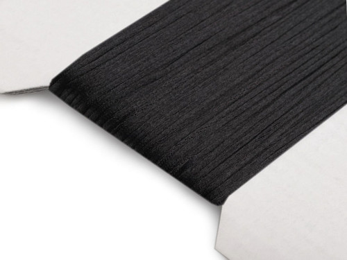 Saténová šňůrka 1 mm (5m) - černá