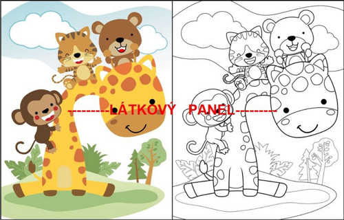 Bavlněný panel 19x30 cm - skladem — foto 1