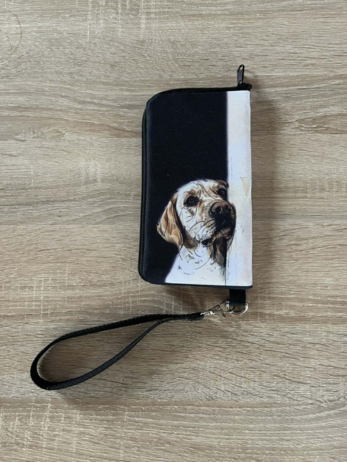 Pouzdro na mobil / brýle - labrador