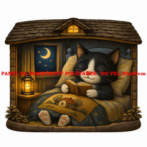 Bavlněný panel 10x10 cm