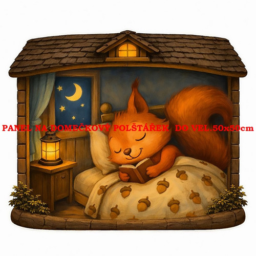Bavlněný panel 10x10 cm
