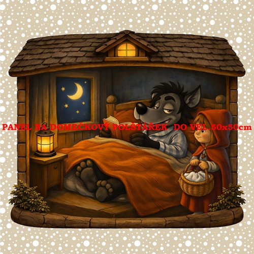 Bavlněný panel 10x10 cm