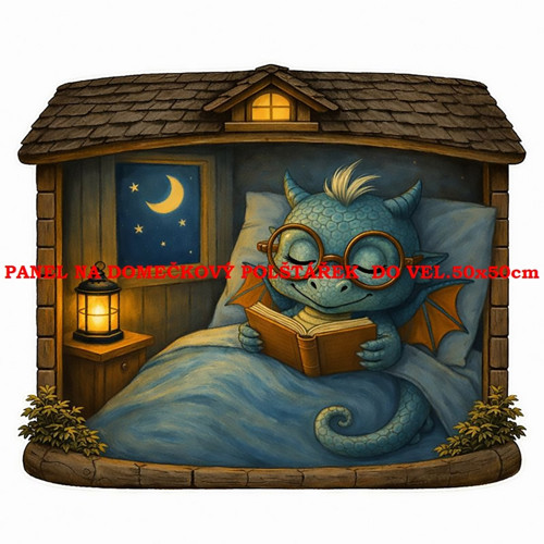 Bavlněný panel 10x10 cm