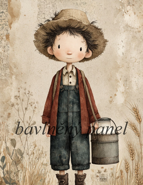 Bavlněný panel DM 637