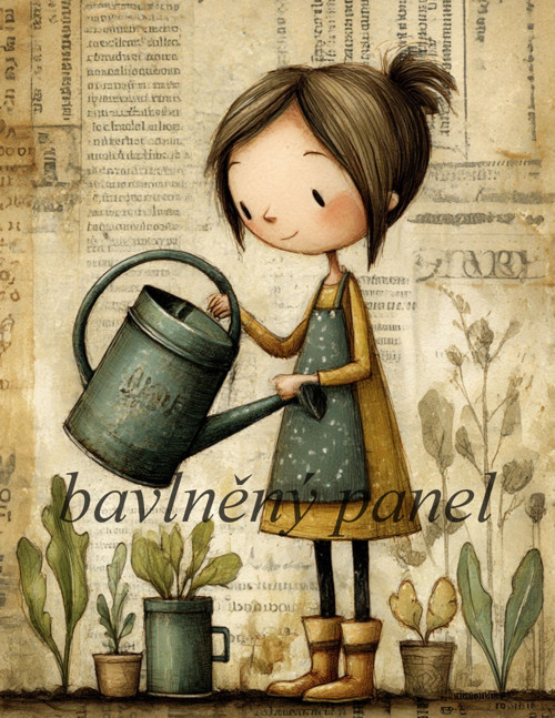 Bavlněný panel DM 643