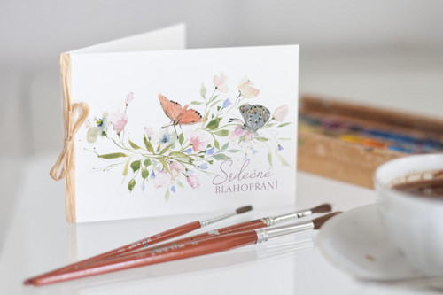 Přání Romance (text Srdečné blahopřání) — foto 1