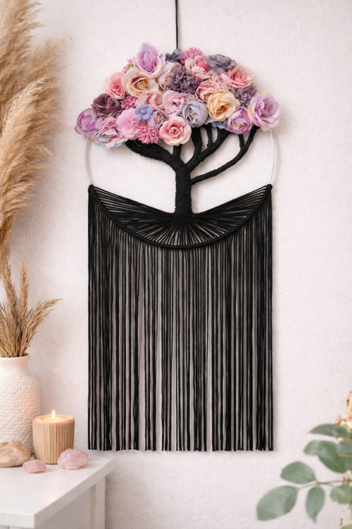 Strom života macrame