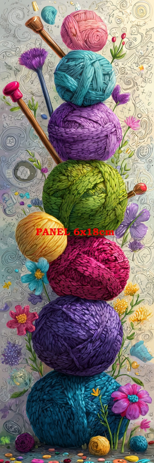 Bavlněný panel 6x18 cm - skladem — foto 1