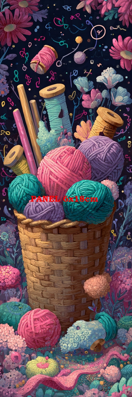 Bavlněný panel 6x18 cm - skladem — foto 1