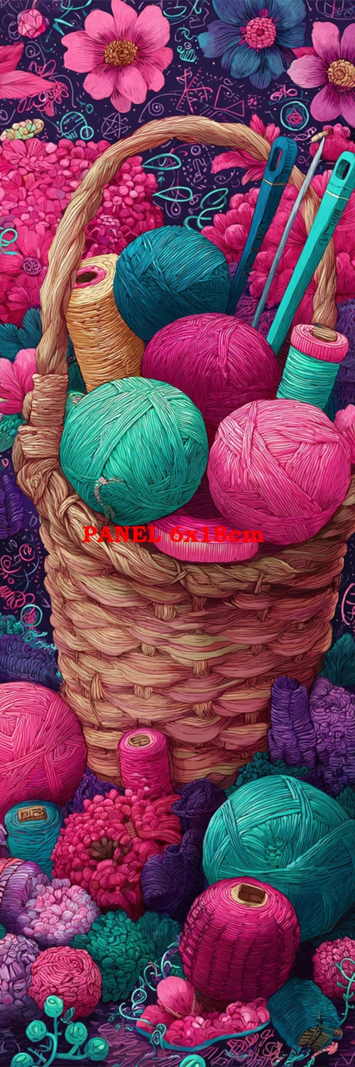 Bavlněný panel 6x18 cm - skladem — foto 1