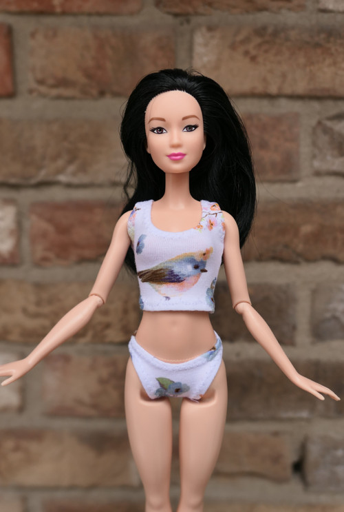 Barbie - kalhotky + košilka