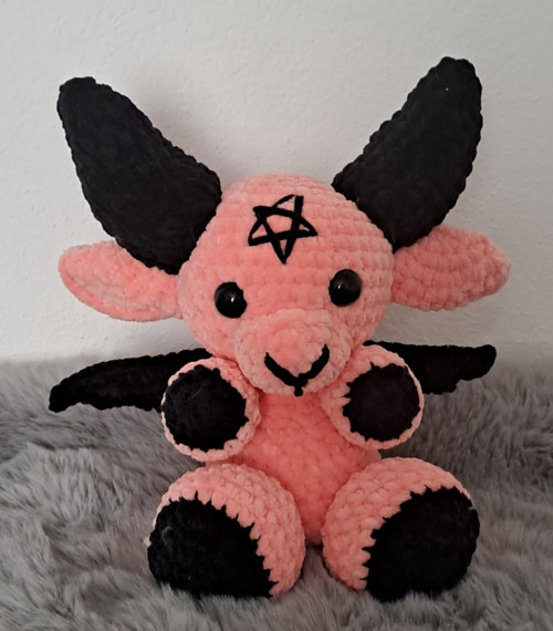 Háčkovný Baphomet