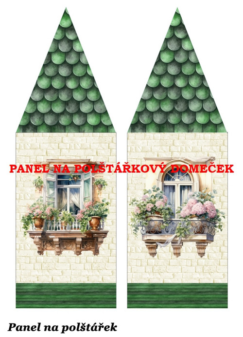 Bavlněný panel 48,5x67 cm - skladem — foto 1