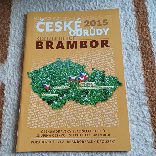 České odrůdy konzumních brambor 2015