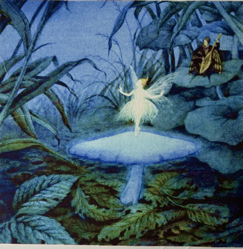 Bavlněný panel Fantasy
