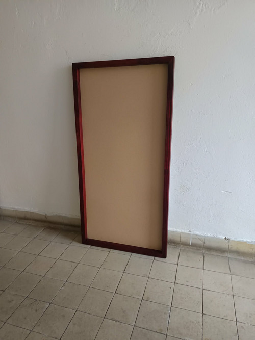 Dřevěný rám na mechový obraz 80 x 140 cm