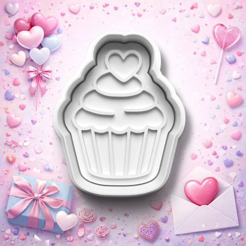 Vykrajovátko LÁSKA - cupcake dortík
