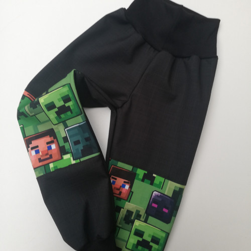 Softshellové kalhoty - jaro-podzim - MINECRAFT