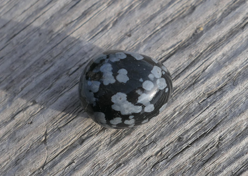 Obsidián sněžný (17 mm) V2163