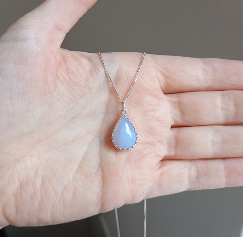 Chalcedon • přívěsek Ag 925