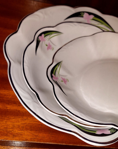 Koláčová porcelánová souprava 1+2