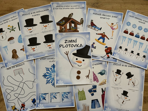 Zimní plotovka — foto 1