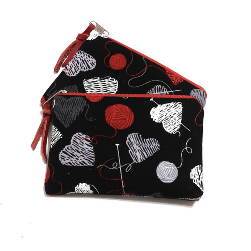 SRDÍČKA - kapsička 13 x 9 cm — foto 1