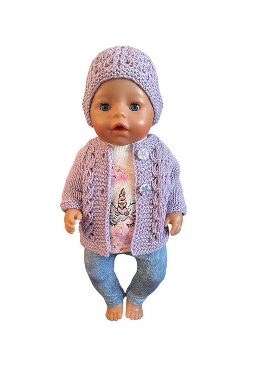 Set pro Baby Born 43 cm - Lila