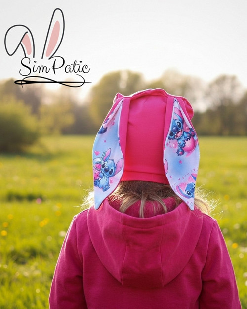 Zajíčková čepice Stitch — foto 1
