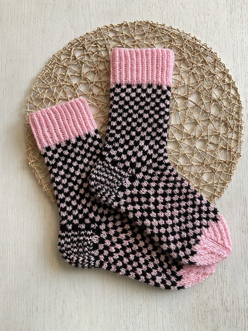 Pletené ponožky vel. 37 - 38