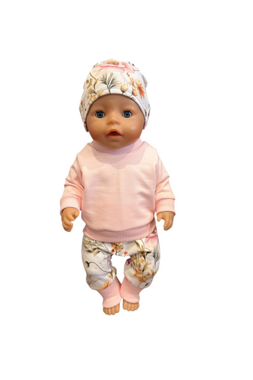 Oblečko pre Baby Born 43 cm - kvety