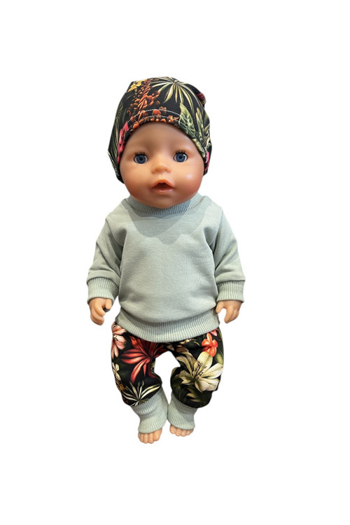 Oblečko pre Baby Born 43 cm - kvety