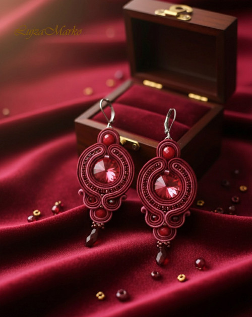 Arianna soutache / sutaš náušnice