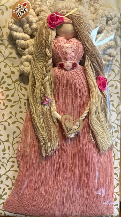 Macrame anděl Růženka