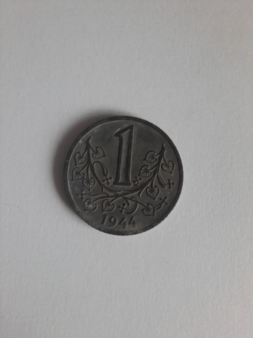 1 koruna 1944 — foto 1