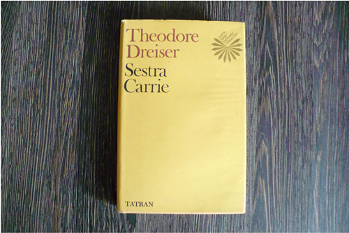 714_ Sestra Carrie, Dreiser, kniha, 1977
