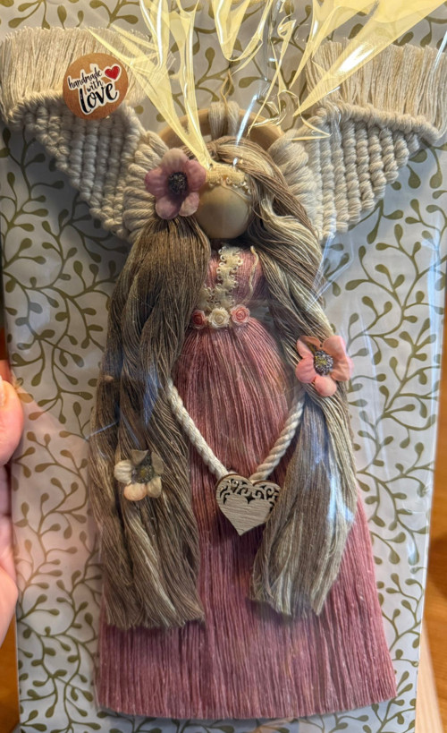Macrame anděl Ellinka
