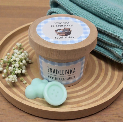 Sojový vosk do aromalampy - Pradlenka — foto 1