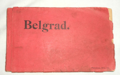 10x čistá ČB POHLEDNICE • Bělehrad, Jugoslávie