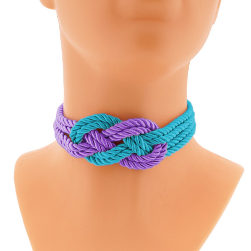 Shibari špagátový choker collar provaz náhrdelník