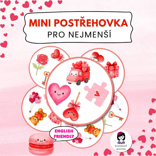Valentýnská mini postřehovka | Valentýn | Únor
