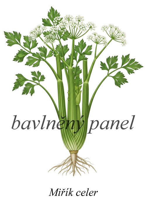 Bavlněný panel miřík — foto 1