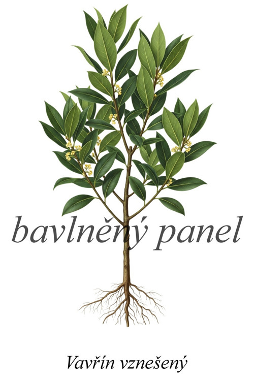 Bavlněný panel vavřín — foto 1