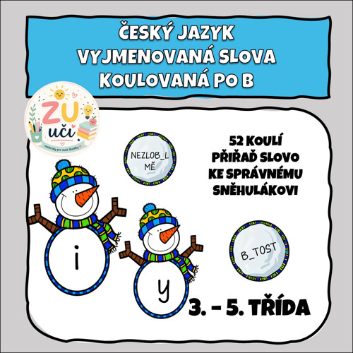Koulovaná - Vyjmenovaná slova po B
