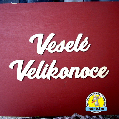 Výřez Veselé Velikonoce 25 cm KV0077 DD