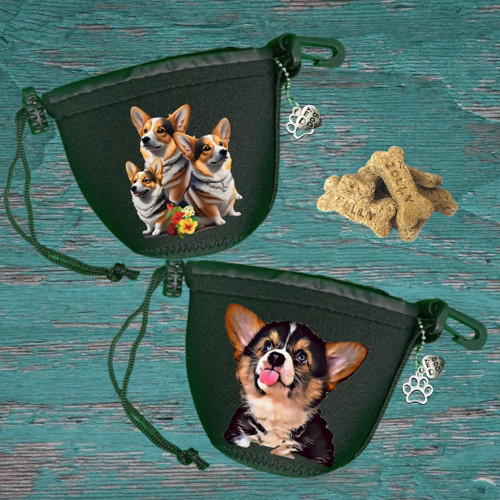 Welsh Corgi Neoprenový Pamlsovník