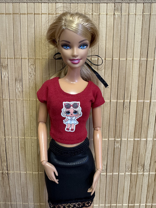 Tričko pro barbie