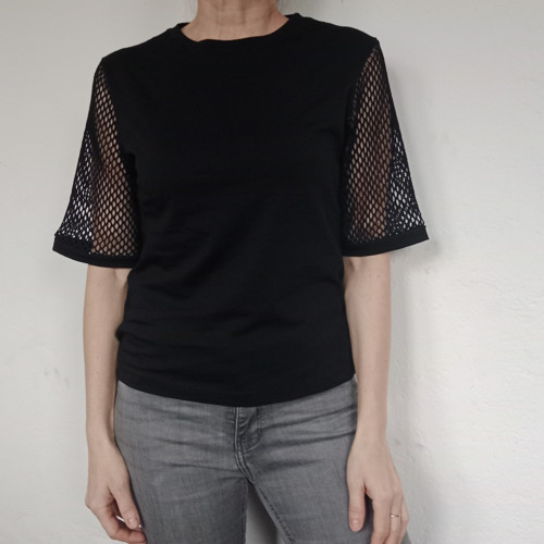 Černé se síťovinou, černé nebo tmavě šede,XS-XXL