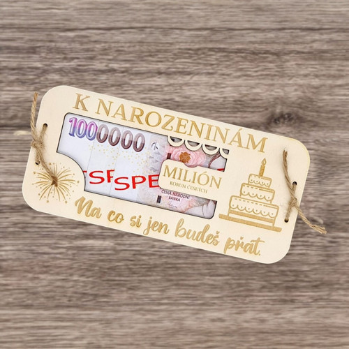 Dárková karta Narozeniny