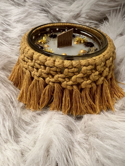 Sójová svíčka Boho Mustard